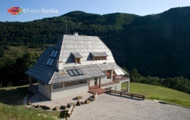 The Drina river house