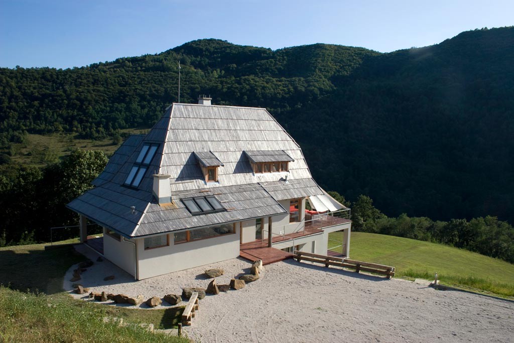 The Drina river house