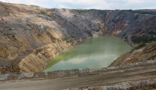 Copper Open Pit Mine