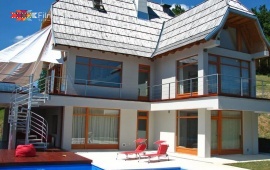 The Drina river house