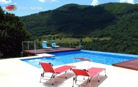 The Drina river house