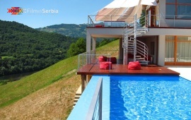 The Drina river house