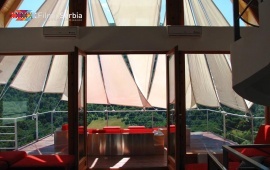 The Drina river house