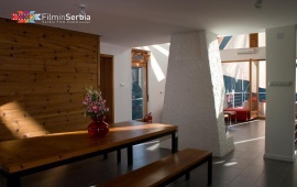 The Drina river house