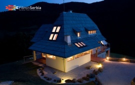 The Drina river house