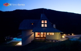 The Drina river house