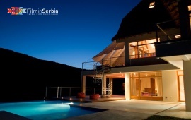 The Drina river house