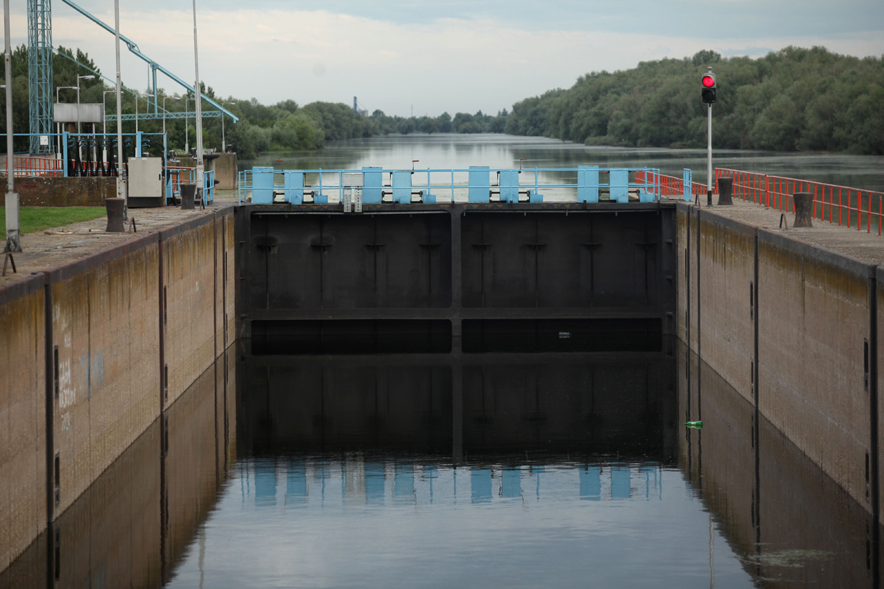 Lock on the Begej River