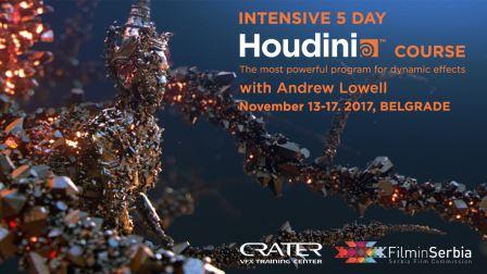 Houdini intensive course in Belgrade