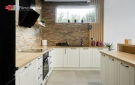 Riverside pool villa