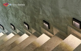 Riverside pool villa