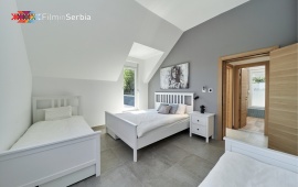 Riverside pool villa