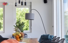 Riverside pool villa