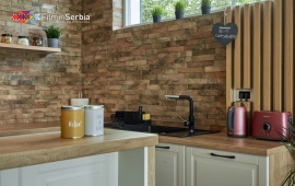 Riverside pool villa