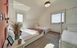 Riverside pool villa