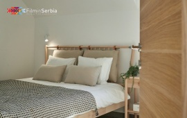 Riverside pool villa