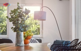 Riverside pool villa